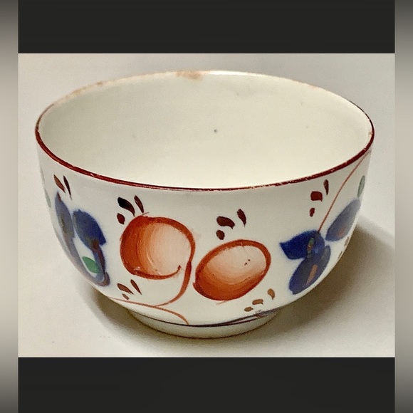 Vintage 1831 Gaudy Welsh  Allertons Oyster Pattern Cup - Picture 6 of 10